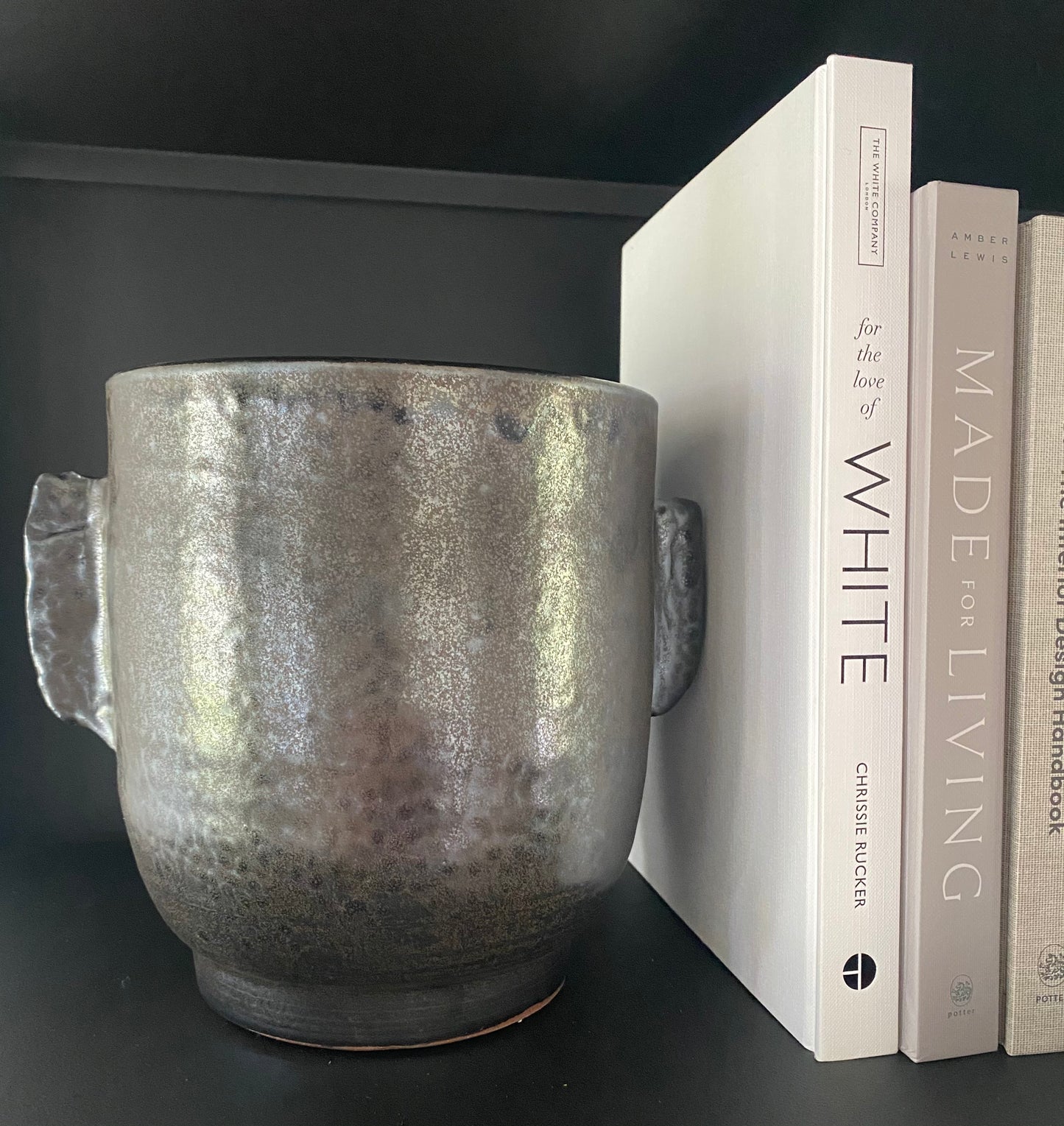 Metallic Terracotta Vase